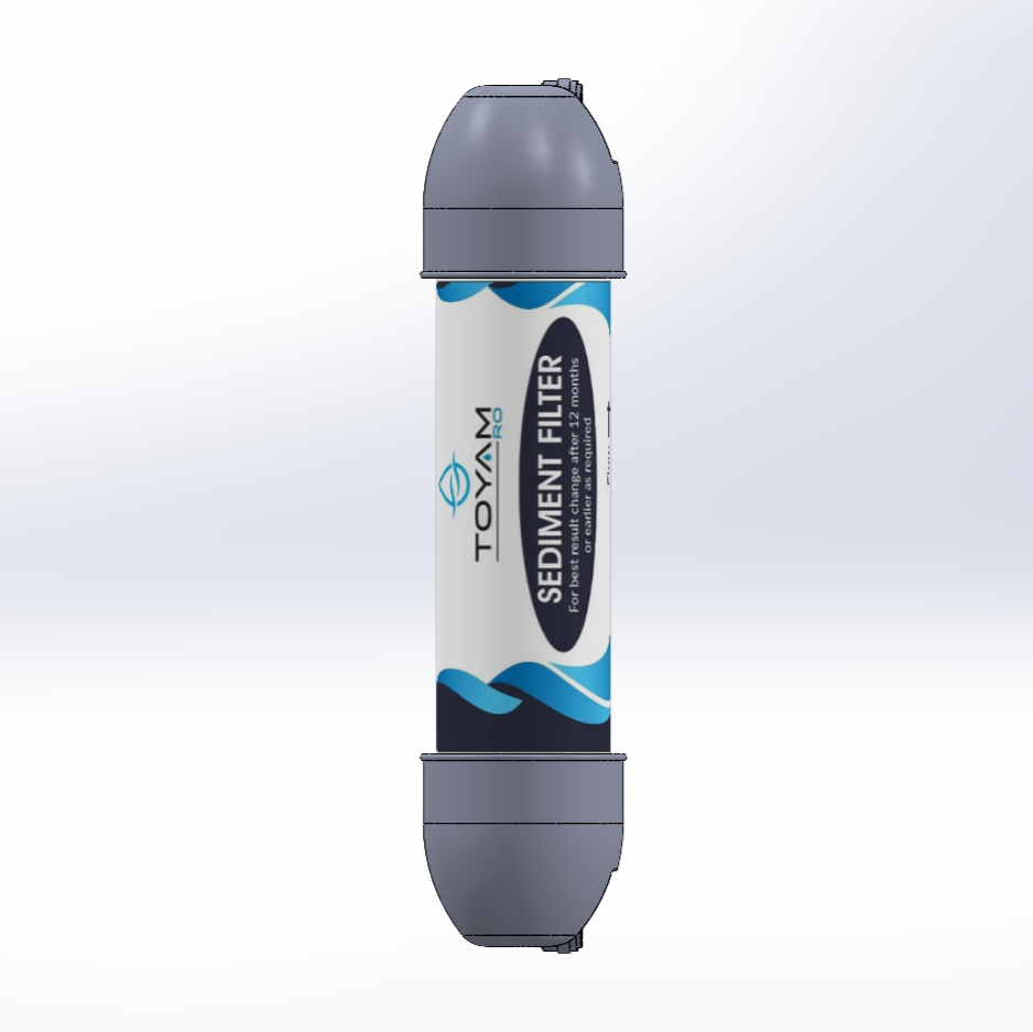 1 year RO filter replacement pack (sediment, pre/post-carbon, reverse osmosis)